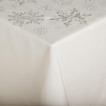 Tovaglia Nova Star ERWIN M. 80x80 cm naturale/grigio quadrata