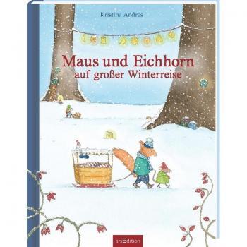 Maus und Eichhorn auf großer Winterreise