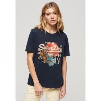 Camiseta Superdry Tokyo VL Manga Corta para Mujer
