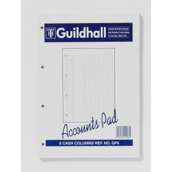 ValueX Analysis Pad A4 8 Cash Columns Single