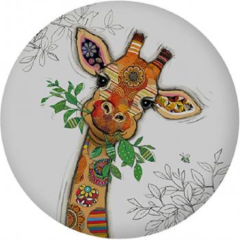 Aimant circulaire Kiub Kook Girafe