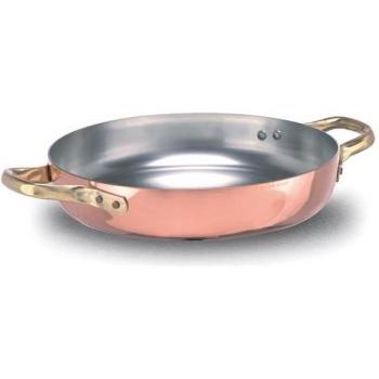 Tegame Rame Antico Fasa 60 cm – Due Maniglie d’Ottone