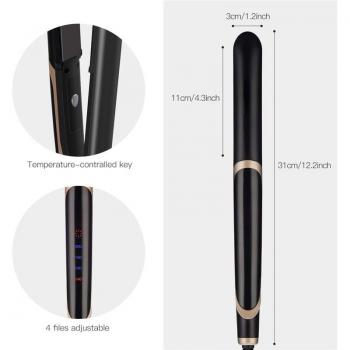 2-in-1 Infrared Flat Iron and Curling Iron