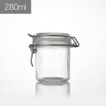 Glass Storage Jar with Sealed Lid