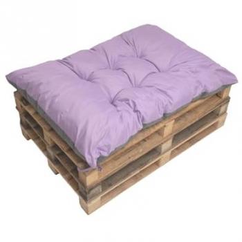 Cojín de banco morado 120x50cm