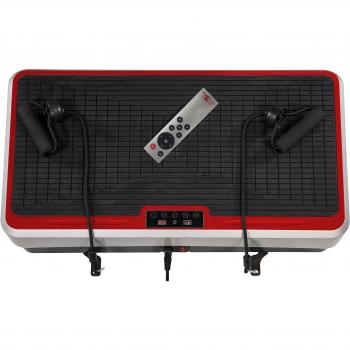 Vibro 2 von Christopeit – Vibrationstrainer in Silber, Schwarz & Rot