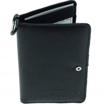 Montgomerie Pro‑Grade Golf Scorecard Holder with Pen and Pitchfork