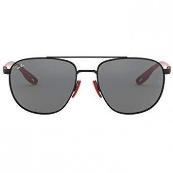 Ray-Ban RB3659M Ferrari F0026G Óculos de Sol Preto Masculino