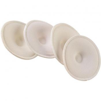 4Pcs Washable Breastfeeding Nursing Pads