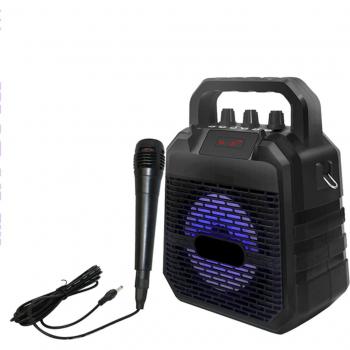 Kids Wireless Karaoke Speaker - Black