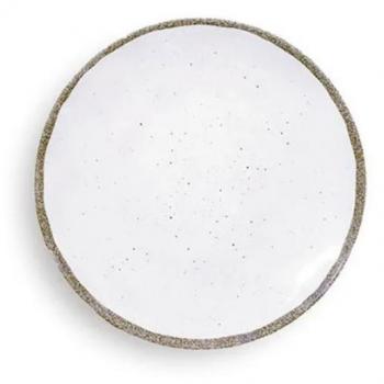Piatto dessert melamina Terrae bianco 20,7 cm