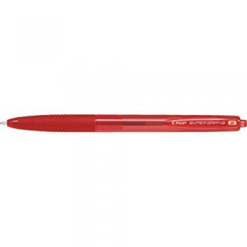 Pilot Kugelschreiber Super Grip G RT, Minenstärke B, 0,5 mm, rot