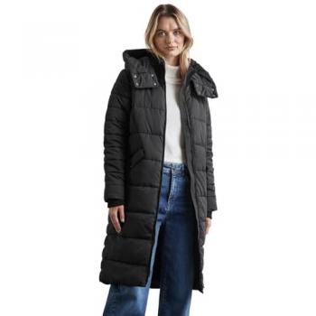 Parka larga con capucha desmontable, modelo PS201975 de Street One