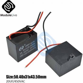 CBB61 20uF 450V AC Ceiling Fan Capacitor