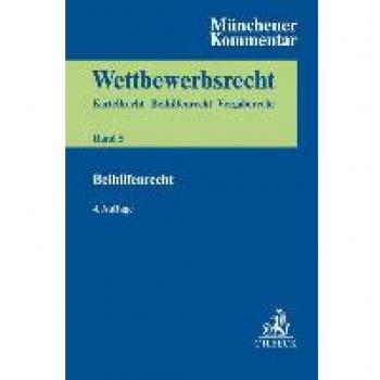 Münchener Kommentar zum Wettbewerbsrecht Bd. 5: BeihilfenR