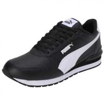 Puma Sneaker Bassa Runner V4 Nero / Bianco 38.5