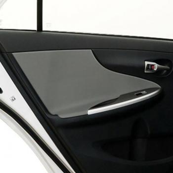 Protector de manilla de puerta de cuero sintético para Toyota Corolla 2007 - 4 Uds