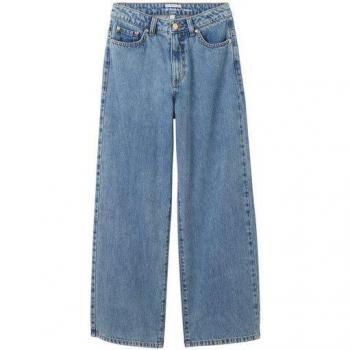 TOM TAILOR Wide Leg Jeans – Größe 176 – Dunkelblau (Damen)