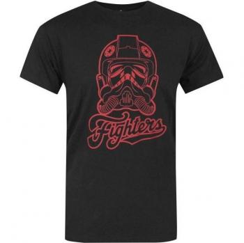 T-shirt Star Wars Stormtrooper 'Fighters' - Uomo S Nero