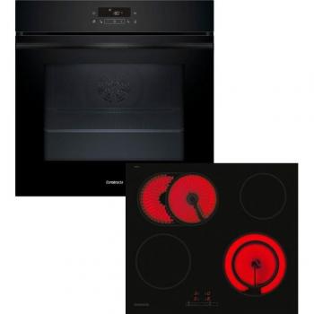 Constructa Pyrolyse-Backofen CF4M28063 mit Teleskopauszug