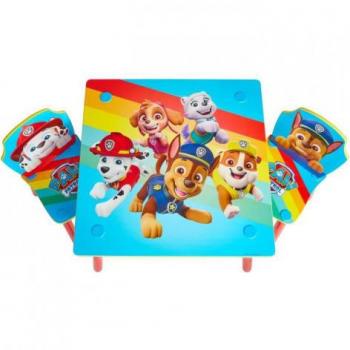 Tavolino e Sedie Paw Patrol La Squadra dei Cuccioli