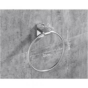 Wall-Mounted Towel Rack