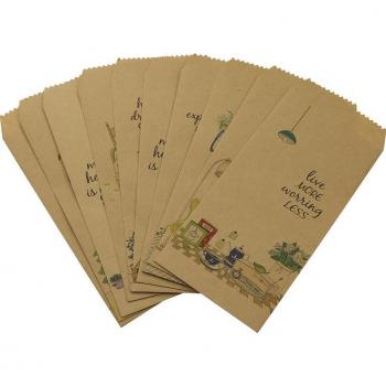 Handmade Vintage Cartoon Envelopes for Kids