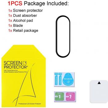Protector de Pantalla 3D de Cristal Templado para Xiaomi Mi Band 4 y 5