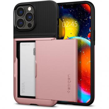 Cover Spigen Slim Armor CS Rosa per iPhone 13 Pro