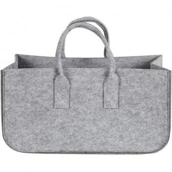 Large Felt Storage Basket for Outdoor Shopping
