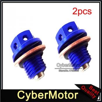 2x Magnetische Aftapbout voor Motorolie 50cc-160cc