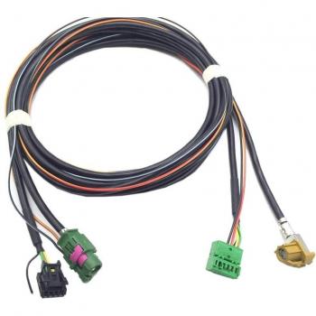 Carplay USB AUX Kabelbaum für Golf7 MIB Telefon Kartierung