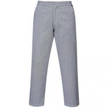 Pantalones de chef Portwest Harrow pata de gallo unisex adulto