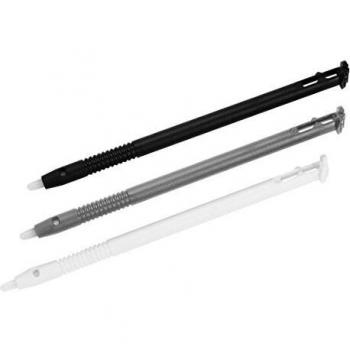 Hama Touchscreen Eingabestifte für Nintendo New 3DS, 3er-Set (grau)