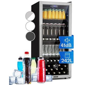 Glass Tabletop Beverage Refrigerator – 242L