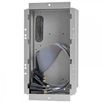 Telecom Behnke 2 Module Aluminium 210 x 76 120 mm Türstation Serie 20 1 Ruftaste IP BT - TCP/IP, Telefon, Grau, Silber