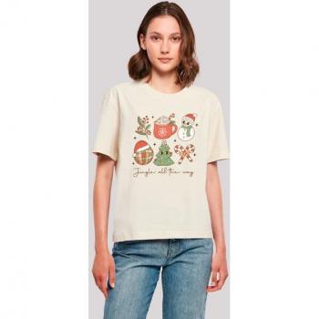 Jingle All The Way Damen T-Shirt F4NT4STIC, Premium Qualität