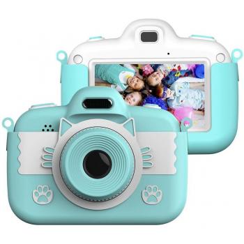 Rechargeable Kids Camera with 3-Inch IPS Display and 4K Video Recording