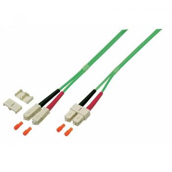 EFB Elektronik Duplex Jumper SC-SC 50/125, OM5, LSZH (0.50 m), Netzwerkkabel