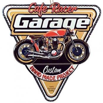 Signes Grimalt Placa de Pared Triangular Garage Moto