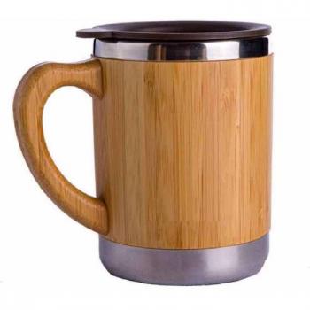 Bamboo Insulated Coffee Mug
