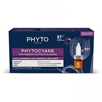 Phyto Phytocyane Fiale Anti-Caduta Progressiva Dei Capelli - Donna 12x5 ml