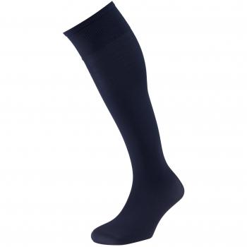 Ejecutivo - Pack de tres pares de calcetines de hombre altos en azul marino