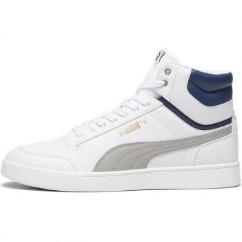 Scarpe Puma Shuffle Mid bianche blu grigie - 42