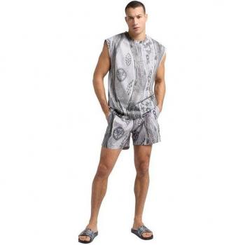Carlo Colucci Strickdruck Badeshorts