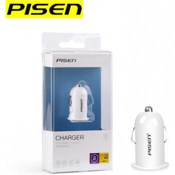Pisen Car Charger USB iPhone 7, 6, 5s