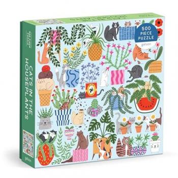 Cats in the Houseplants 500 Piece Puzzle