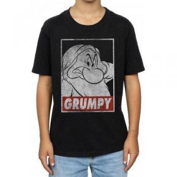 Snow White Grumpy Poster Cotton T-Shirt
