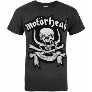 Motorhead T-Shirt Maschile Amplificata Marzo S Carbone