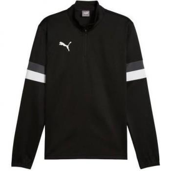 Puma Top Uomo Zippato Quarti Nera TeamRISE